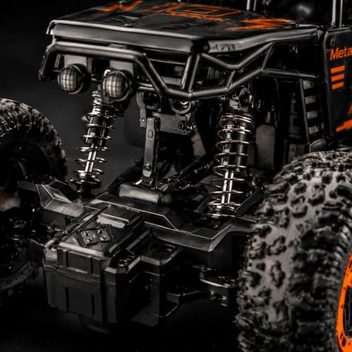 Image of NHR Remote Control Car Toy for Kids | Rechargeable RC Monster Truck with Smoke Effect | Drift RC Car | Range 2.4GHz Remote | Type-C USB | Off-Road Climbing & Racing Car | Gift for Kids Age 3+ (Black)