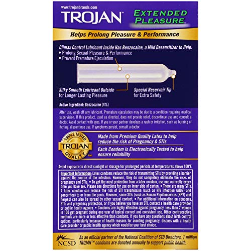 Trojan Extended Climax Control Condoms - Image 6