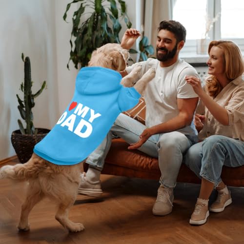 GreenJoy Suéter de cachorro com capuz para cachorro para clima frio, casaco com capuz para filhotes,