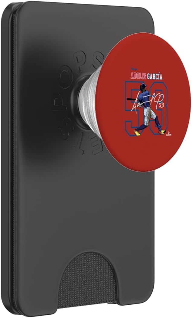 Adolis Garcia | Texas Baseball Players | MLBAGA3004 PopSockets PopWallet for MagSafe