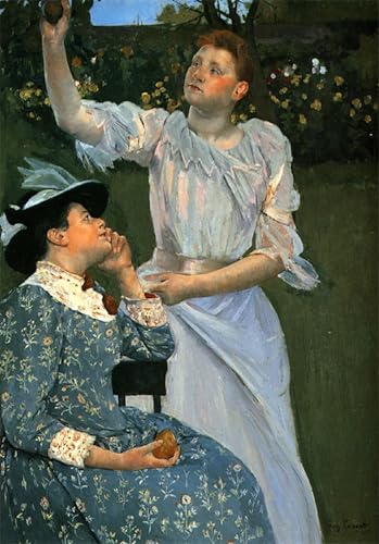 Pintura de Mary Cassatt en lienzo de 60x90cm para dar vida a paredes vacías