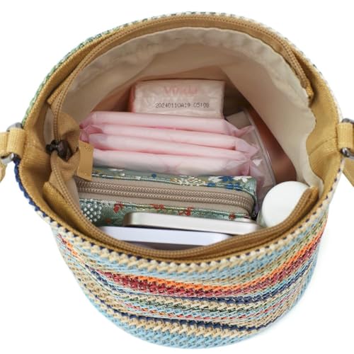 Image of Cylindrical Crossbody Bag For Women