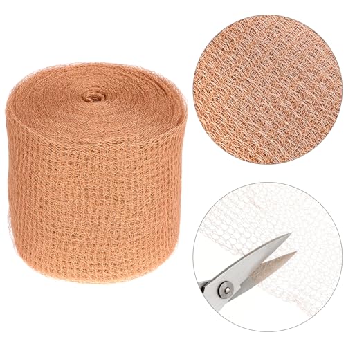 QWORK Pure Copper Mesh Roll - 5\" x 150 ft Proof Wire Screen Roll for Gap & Hole Blocking, DIY Projects, Crack Filling