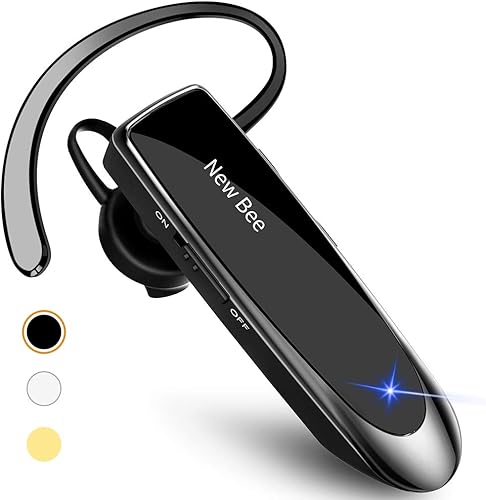 Miniatura 9 de New Bee NB-V5.0 - Auriculares inalámbricos Bluetooth manos libres 24 horas de conducción con 60 días de tiempo en espera con cancelación de ruido,