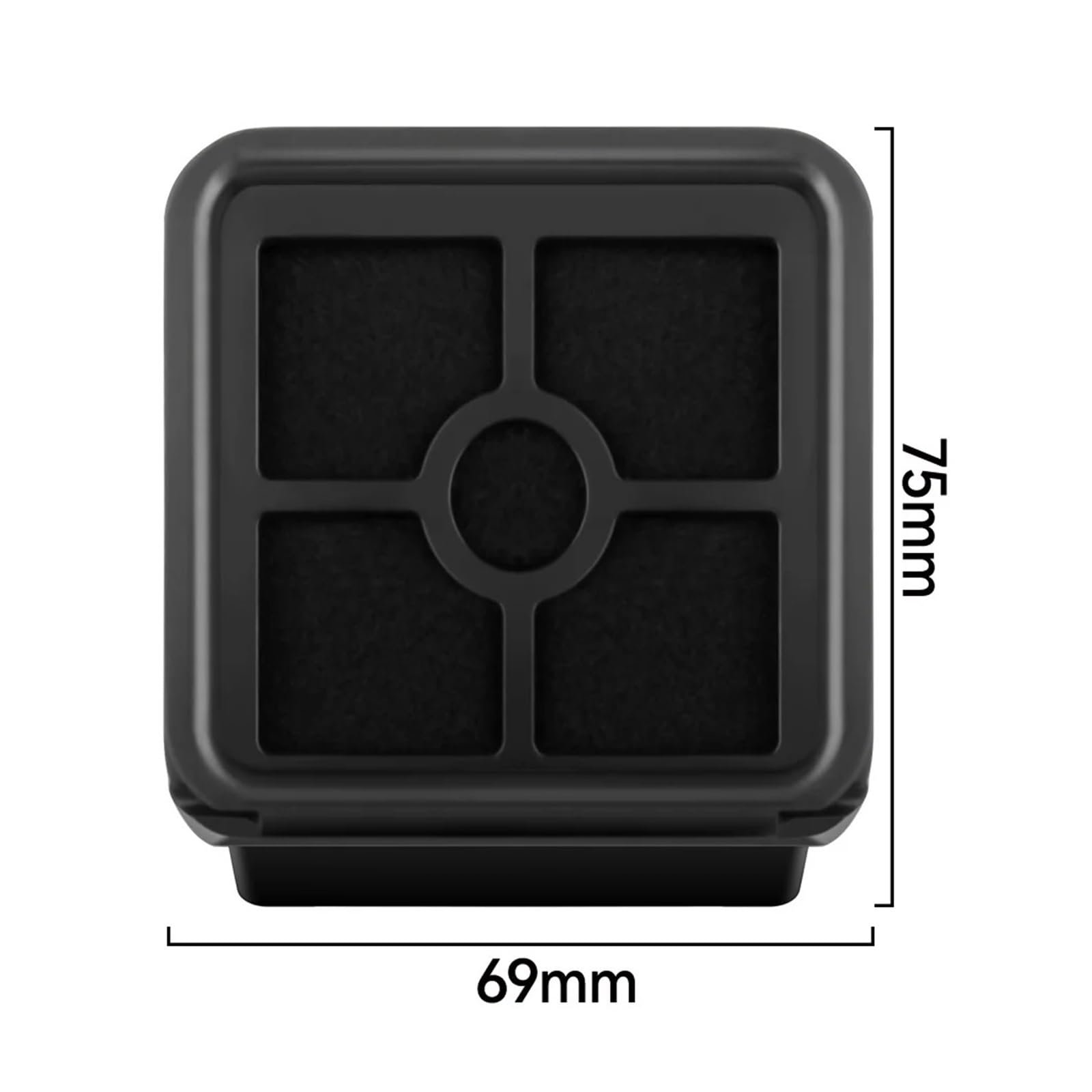 Filtro de Cepillo Rodillo Compatible con Piezas Repuesto aspiradora W90(Hepa 1 Brush 1)
