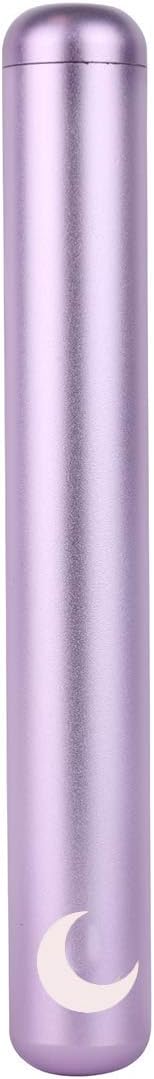 Small Metal Pill Container Tube – Durable Compact Pocket Pill Case 4.5” – Water-Resistant, Travel-Ready Design for Medications, Vitamins & Small Items – Lightweight Easy to Carry