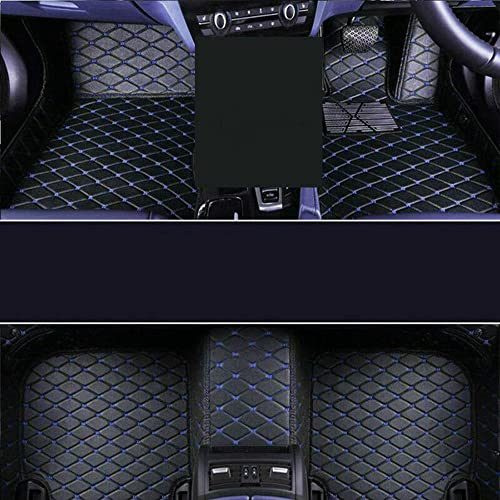 Custom Car Floor Mats Fits 98% of Models,Suitable For Volkswagen,For BMW,For Benz,For Audi,For Skoda,For Opel,For Hyundai,For Ford,For Kia,For Peugeo,etc (Black Blue)