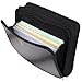 Five Star Zipper Binder, 2 Inch 3-Ring Binder with Round Rings, 5-Tab Expanding File, 380 Sheet Capacity, Black (72536)