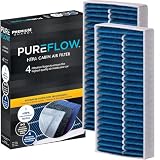 PureFlow HEPA Cabin Air Filter PC4302HX | Fits 2012-2017 Jeep Wrangler, 2018 Wrangler JK