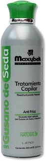 Maxybelt Gusano de Seda Mascarilla Tratamiento Reestructurante Natural AntiFrizz | Hair Treatment Anti Frizz MaskMaxibelt 13.6oz-400ml