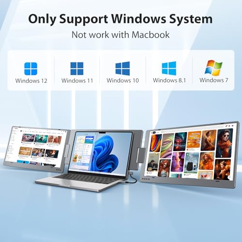Image of KYY Windows Only 15.6 Inch Screen Extender (X90E) and Travel Bag