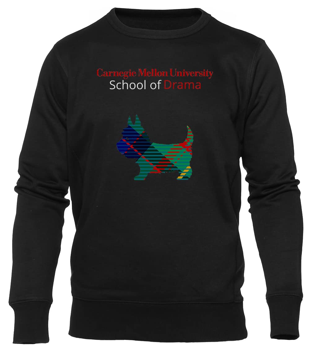 Cmu Drama Bluza Unisex Czarna Bluza Crewneck