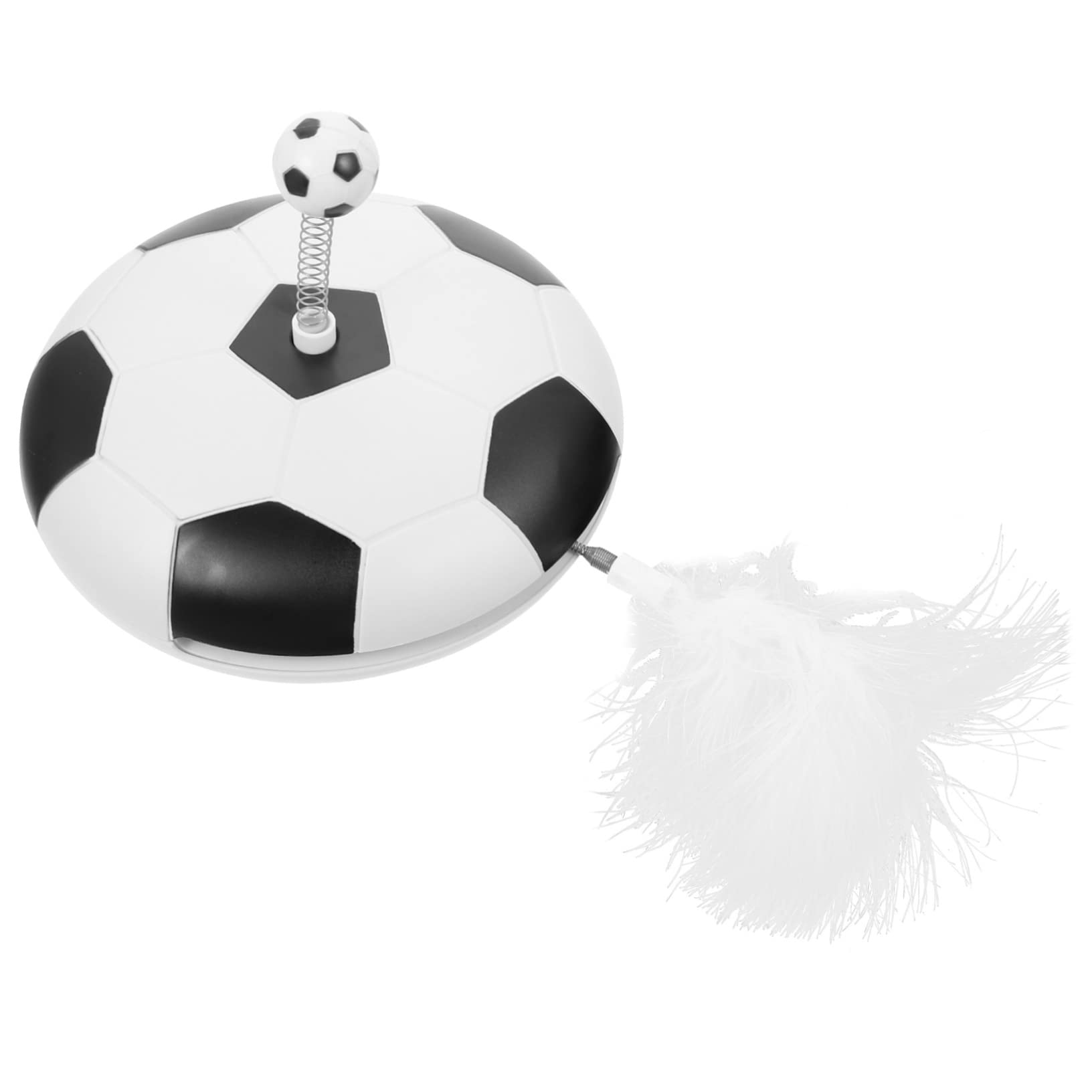 Toddmomy Interaktives Katzen-Spielzeug Mit Geräuschen Automatisches Selbstteasendes Fußball-Design Für Katzen Fördert Bewegung Und Spielspaß Im Innenbereich
