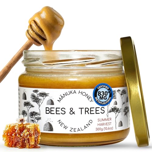 Bees & Trees Manuka Honey 830+ MGO