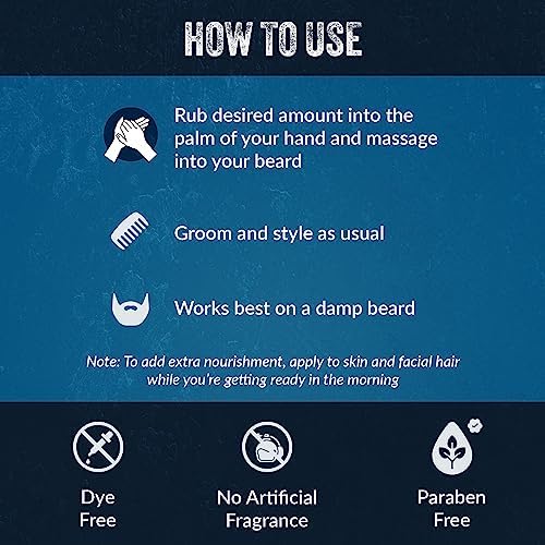 Miniatura 4 de Mountaineer Magic Beard Balm Acondicionador sin enjuague  Bálsamo para barba para hombres  Bálsamo de mantequilla para dar forma y esculpir barbas