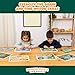 BONNYCO Wooden Puzzles for Kids Ages 4-6 and 3-5. Set of 6 Jigsaw Puzzles 24 Pieces with Board, Animals from Diverse Ecosystems. Educational Toys, Learning Gifts for Boys, Girls