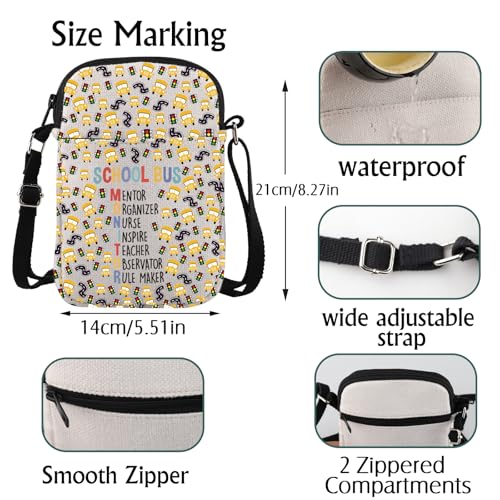 Student Delivery Specialist Gift Bus Monitor Crossbody Bag Bus Aid Attendant Gift3