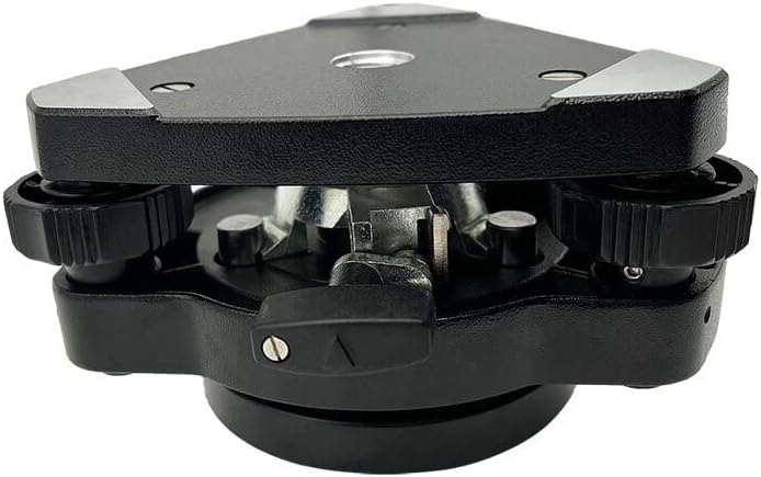 Three-Jaw Tribrach Adapter With Optical Plummet + T4 Fixed Adapter 5/8"11 Mount For Total Station survey instruments (Tribrach)