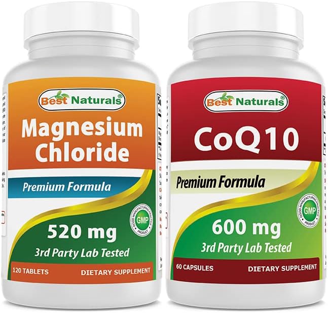 Can I Take Coq10 With Magnesium Amazon.com: Magnesium Chloride 520 mg & CoQ10 600 mg : Health & Household