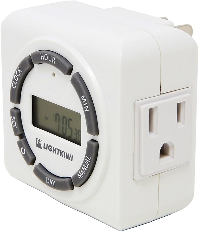 Lightkiwi H5576 Digital Timer for Low Voltage Landscape Lighting Transformer : Tools & Home Improvement
