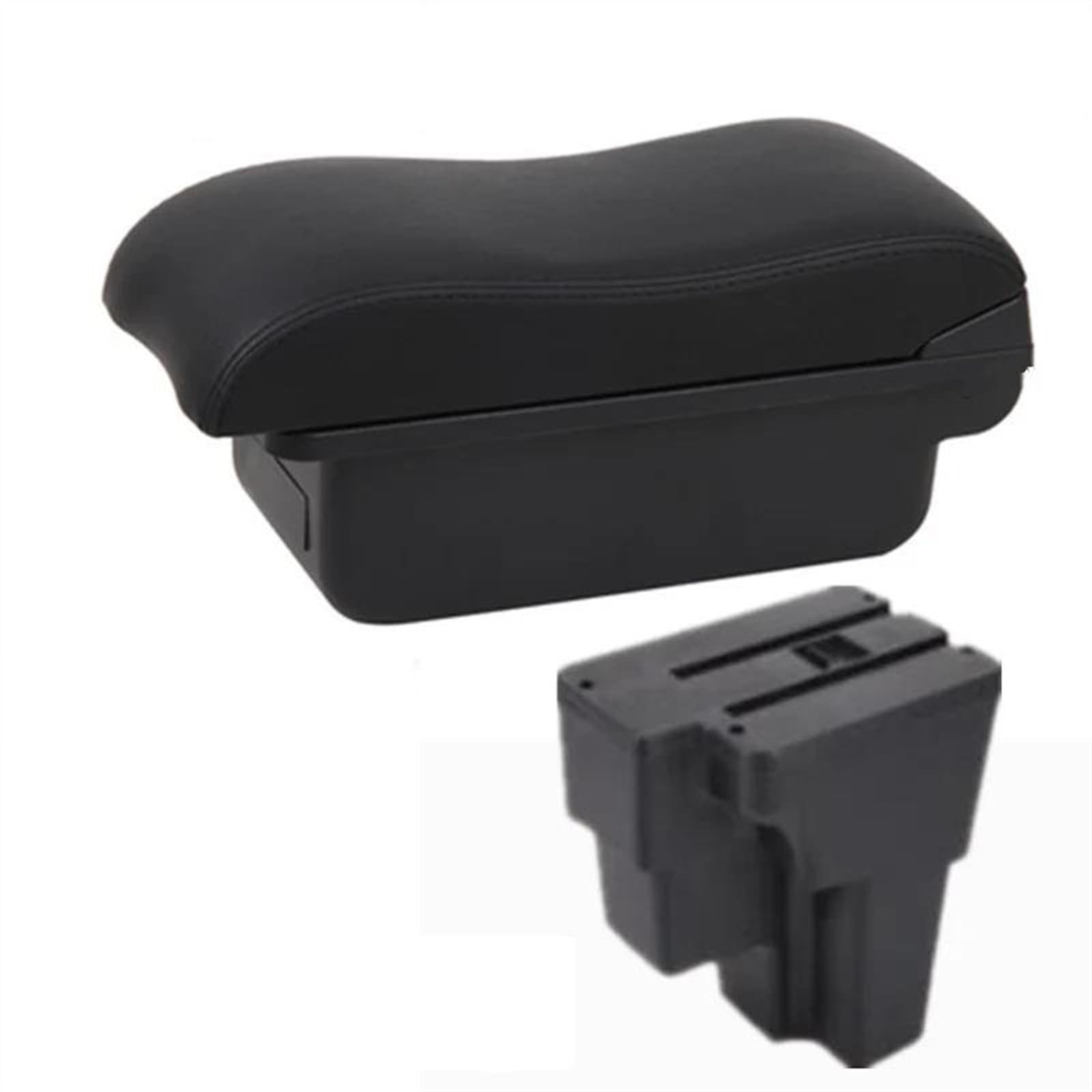 Ysdsls 1 Black Line No Usb Car Armrest Europe South Retrofit Box For Rio Gt For Stonic 2015-2024