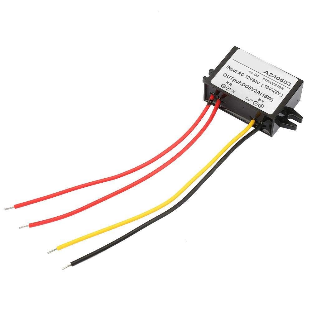 AC-DC Stromwandler 24V AC Auf 24V DC 3A 72W – IP68 Wasserdicht, überhitzungsgeschützt, Für Industrie & Outdoor – Schwarz IP68 Wasserdichter Konverter