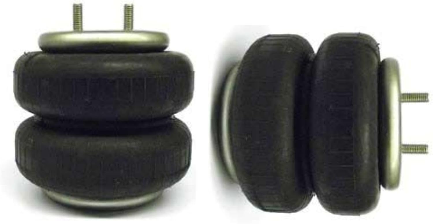 TrendsAuto Firestone Airide Ride-Rite Pair of Replacement Rear Air Helper Springs | Double-Convoluted | Offers Maximum Load Support | Includes TrendsAuto Decal | 6781