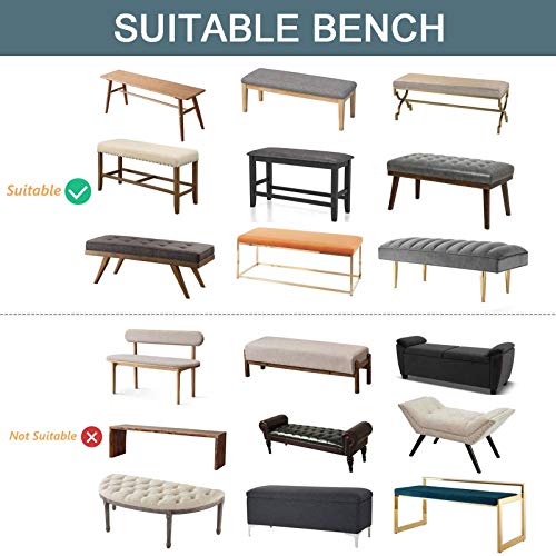 JHLD Jacquard Copri Panca per Panca da Pranzo