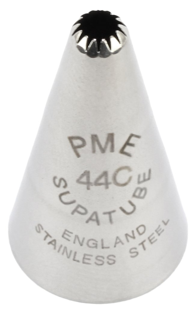 PME Seamless Stainless Steel Large Closed Rope Supatube no. 44C,1.72 x 1.72 x 3.5 cm, Silver