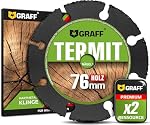 GRAFF – Trennscheibe Holz 76 mm - Multi Hartmetall Trennscheibe für 