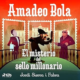 Amadeo Bola: El misterio del sello millonario Audiolibro Por Jordi Sierra i Fabra arte de portada