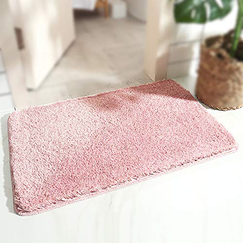 Tapis de bain antidérapant 40x60 en polyester lavable pour la douche