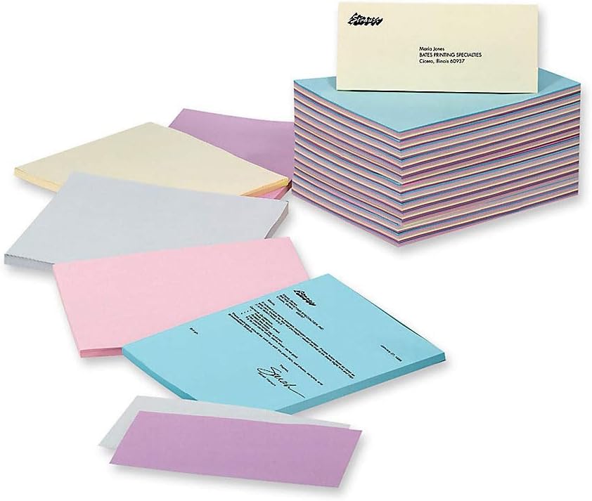 Pacon Assorted Pastel Multi-Purpose Paper, 8.5-in. x 11-in., 500 Sheets (101058)
