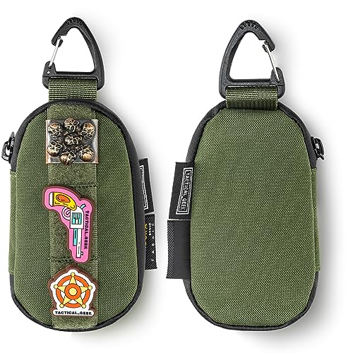 Mini organiseur de clés EDC Tactical Geek pour simplifier votre transport quotidien vert