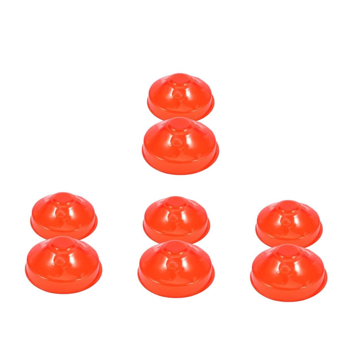 TOPBATHY Cubierta Protectora del Detector De Humo Alarma Co Protección para Detectores De Humo Cubierta para Detectores De Humo Guardia del Detector De Humo Rojo 2 Piezas X 4