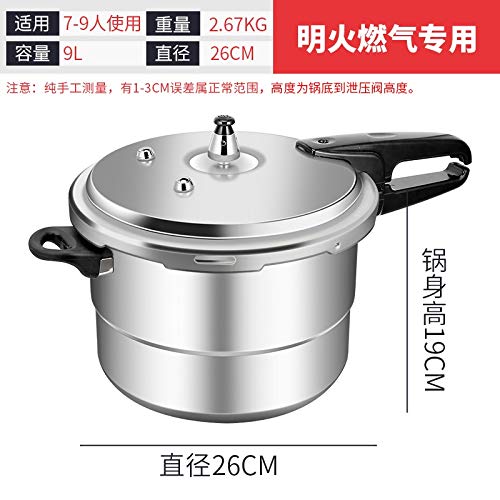 Olla a presión de aluminio para cocina miniatura 2