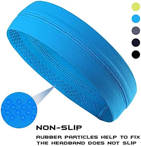 Panija Non-Slip Yoga, Sport, Cooling Headbands That Can Absorb Sweat and Which Has A Very High Elasticity, Useful for Fitness, Gym, Great for Women and Men