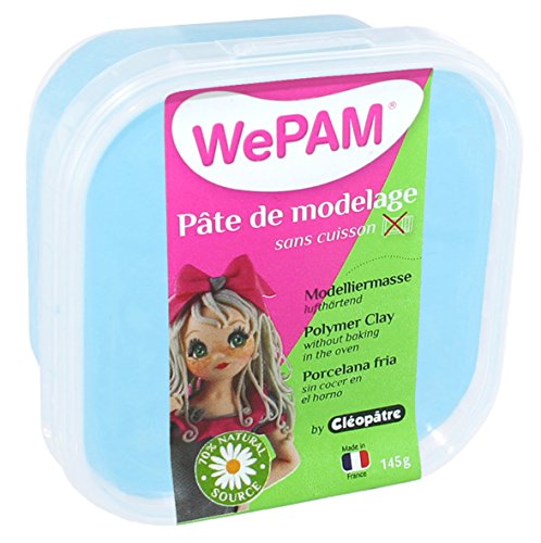 WePAM - PFW2905-145 - Pâte de modelage - Bleu Azuré - 145 g