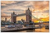 Wallario Wandbild - Tower Bridge - London bei 
