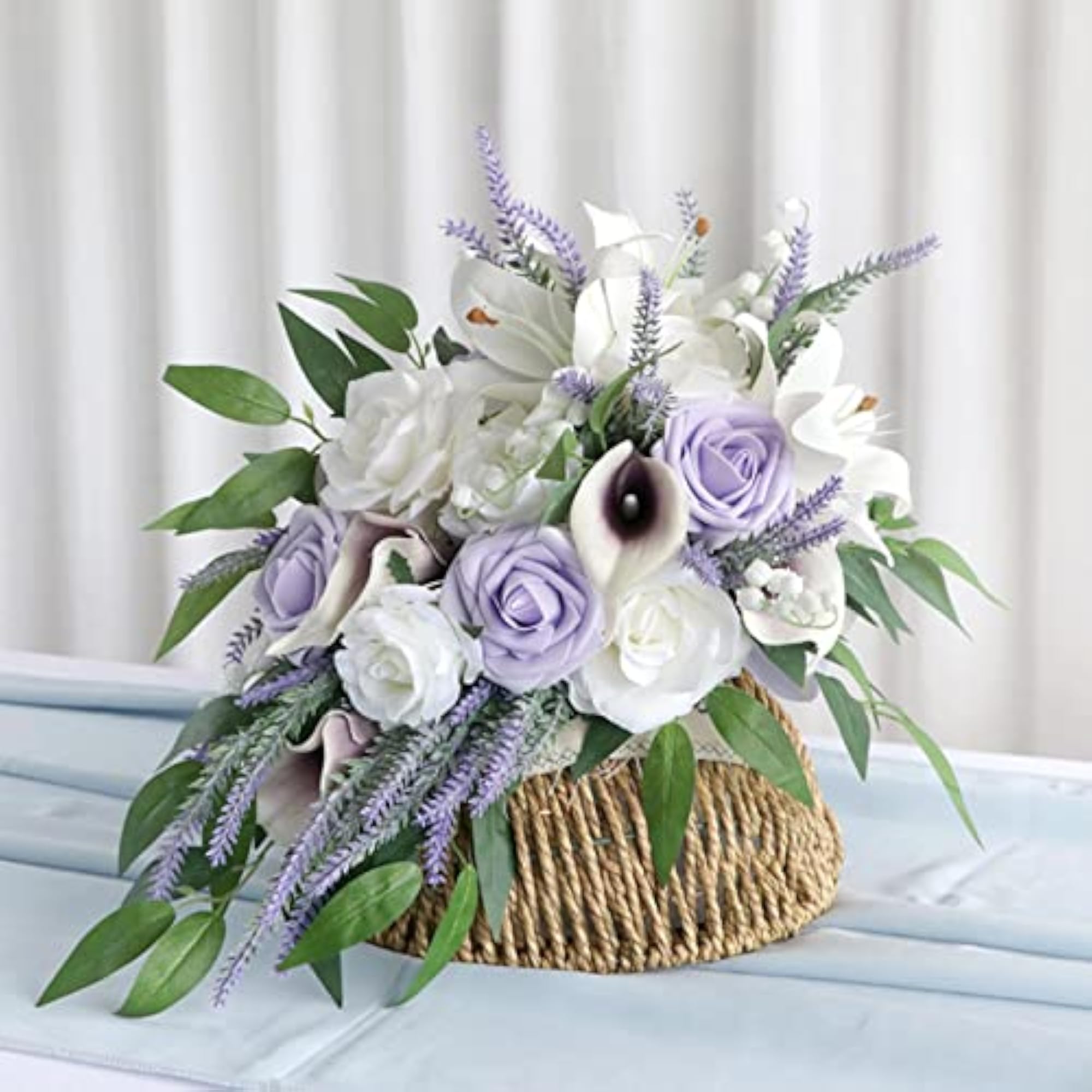 Handmade Bridal Wedding Bouquet Water Drop Style