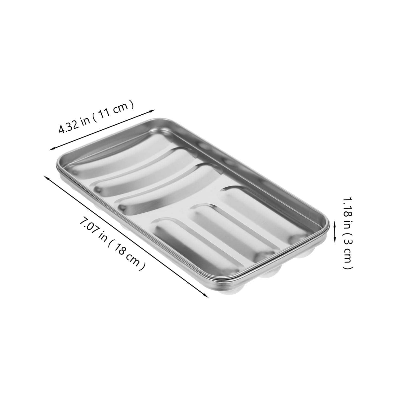 Ciieeo Homemade Sausage Supplement Stainless Steel Sausage Maker Hot Dog Tool Kitchen Gadget 304 Steel Nutritious Delicious Random Style