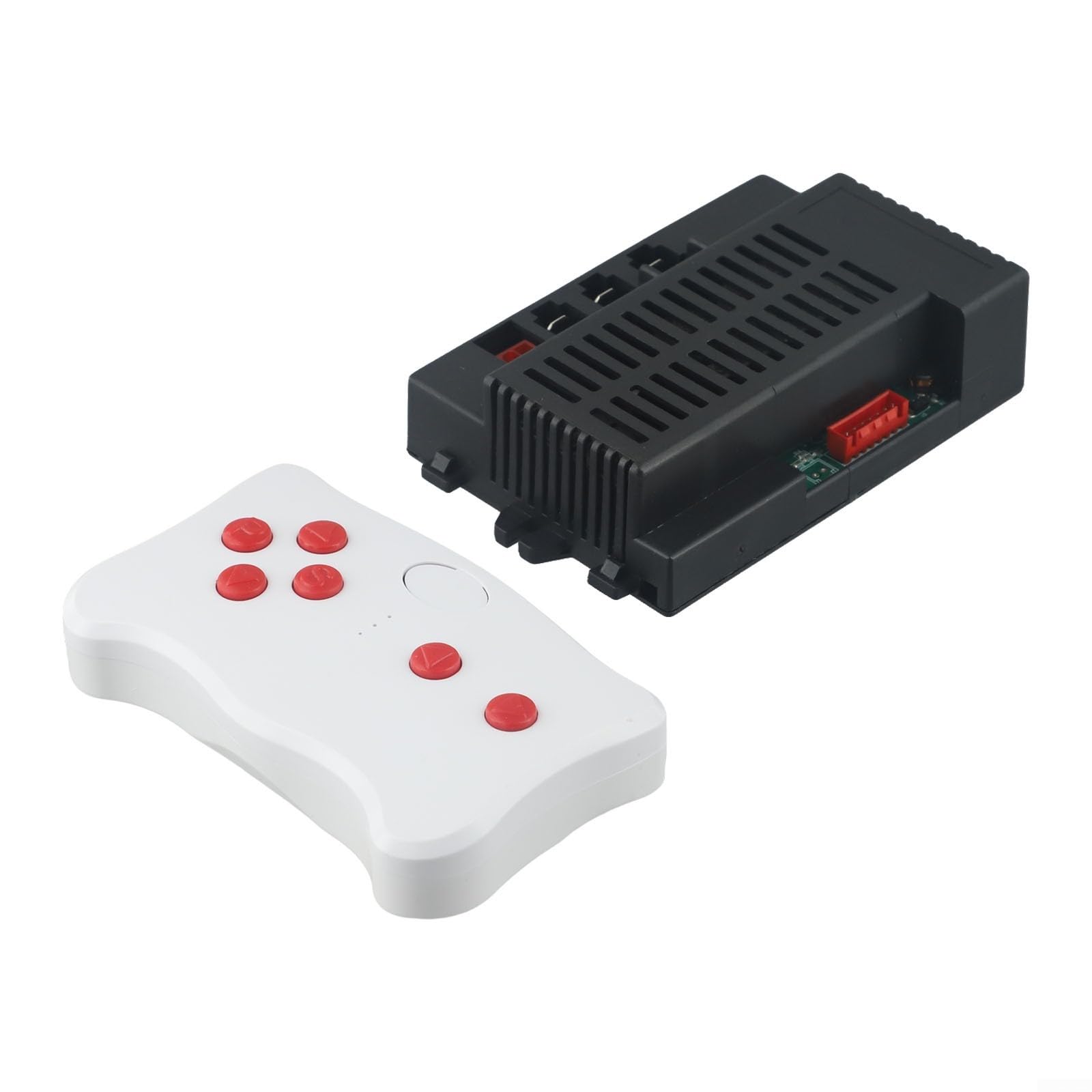 2.4G Remote Control and Receiver Kit Compatible with RX7 RX16 RX18 RX19 RX23 RX37 6V 12V 24V for Children's Electric Ride On Toy Cars, Replacement Controller Box