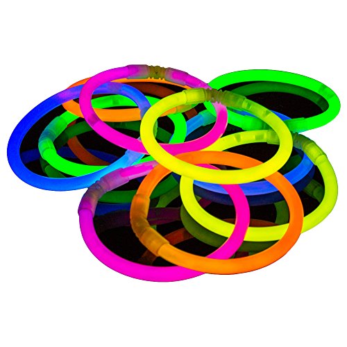 The Glowhouse Paquet de 25 Bracelets glowhouse Glow Stick Premium Cover