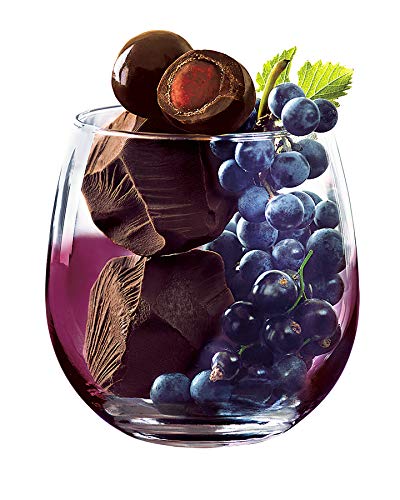 BROOKSIDE Valentine's Day Dark Chocolate, Merlot Grape and Black Currant, 235 Gram