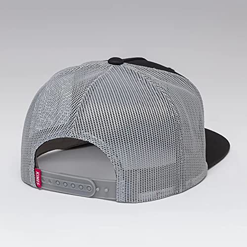 Image of Kimes Ranch Men's Cody Embroidered Flag Logo Mesh-Back Trucker Cap