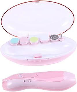 Toyvian Lixa De Infantil Lixa De Elétrica Para Bebê Lixa De Elétrica Para Bebê Aparador De Unhas Elétrico Rosa Cortador De Unhas Elétrico Polidor De Unhas Dropshipping