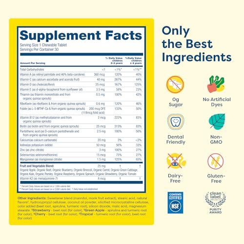 Hiya Kids Daily Multivitamin