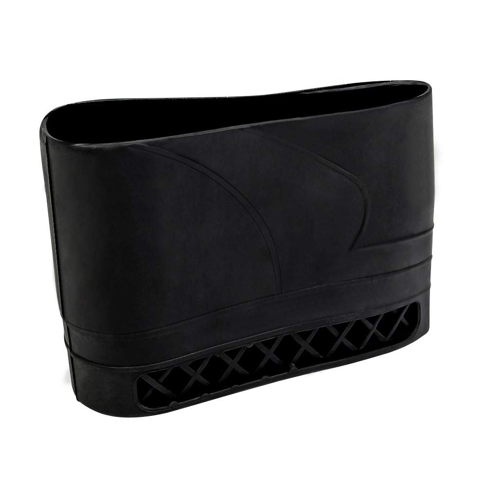 Ammortizzatore In Gomma Per Fucile - Calciolo, Prolunga Fusto, 12.5x3x8 Cm, Marrone/Nero