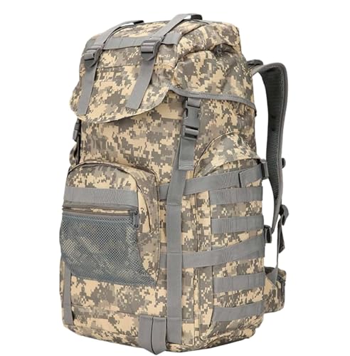 GOOPEEG Mochila de Marcha Camping Mochila De Senderismo 50L, Ligera...