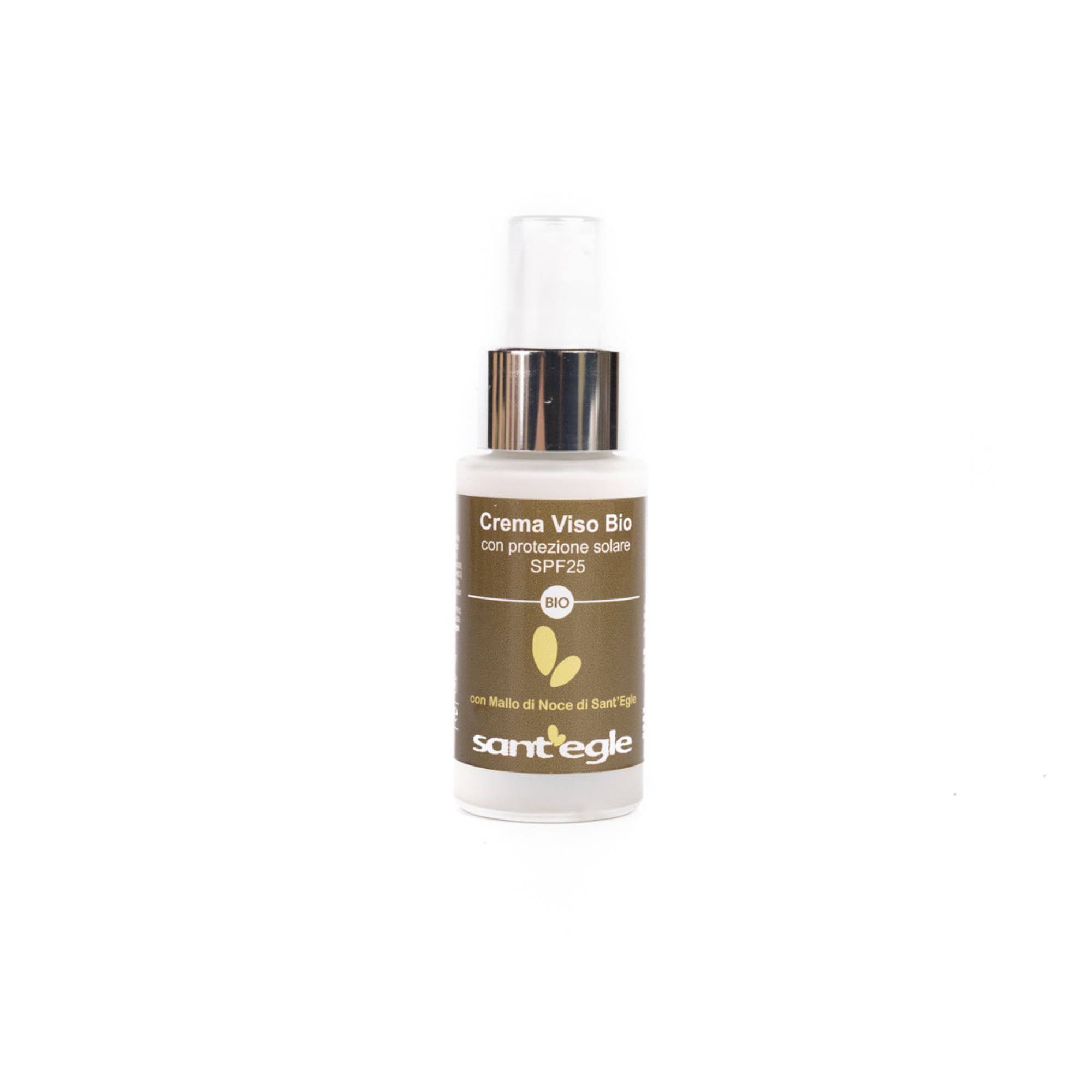 Sant'Egle Krem do twarzy z ochroną przeciwsłoneczną SPF25 Organiczny orzech włoski, 30 ml, ekonomiczny pakiet 3 szt. (3)